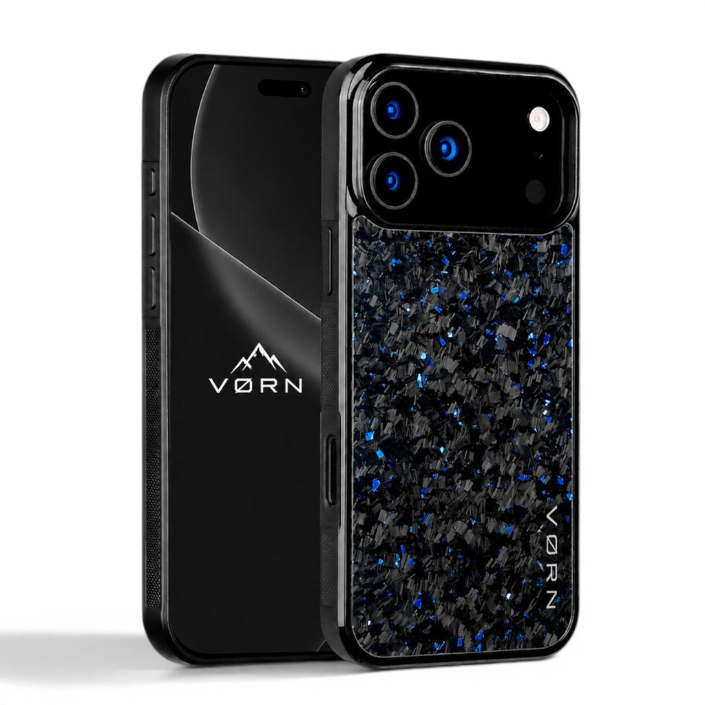 VORN Fragment Blue Forged Carbon Case